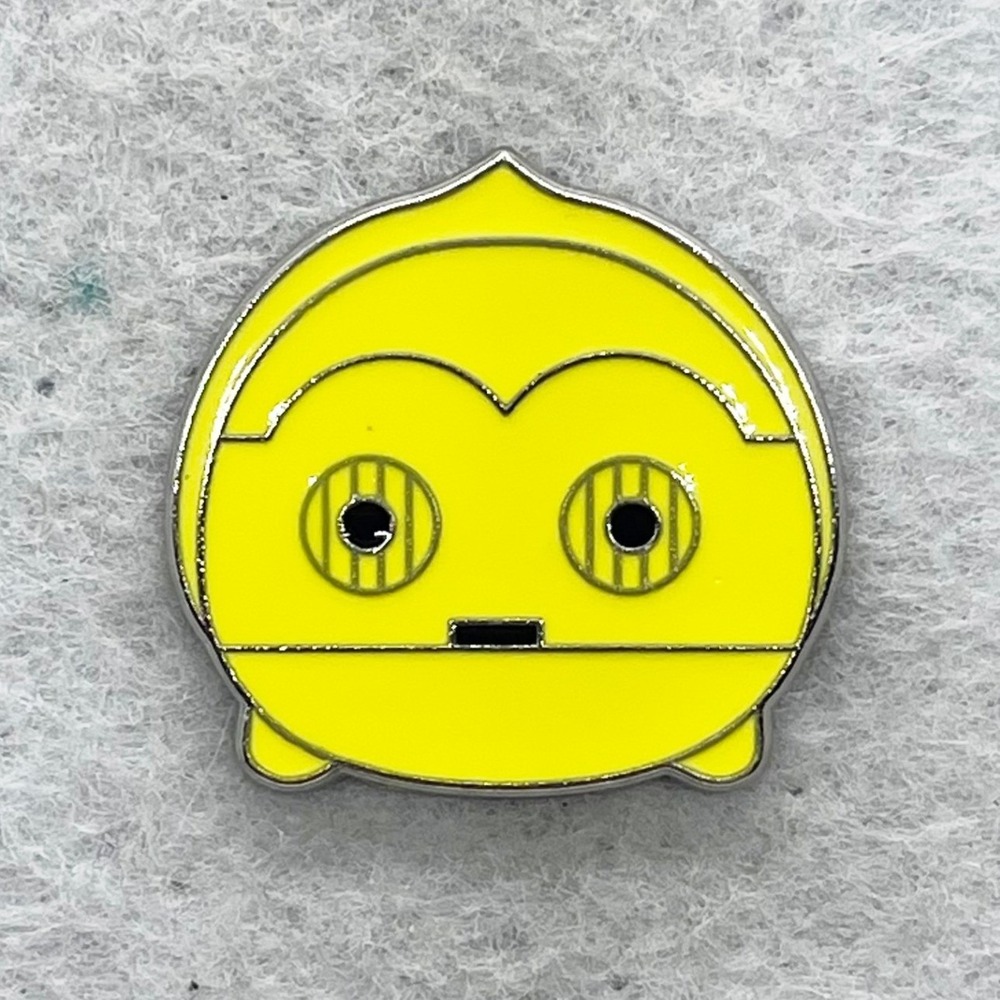 🔮 5/$25 Disney Star Wars C-3P0 Tsum Tsum Pin